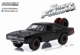 Dodge  - Charger R/T Off Road F&F 1970 black - 1:43 - GreenLight - 86232 - gl86232 | Toms Modelautos