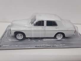 Warszawa  - 1960 white - 1:43 - Magazine Models - PCwar203-223 - magPCwar203-223 | Toms Modelautos