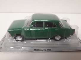 Moskvitch  - 1964 green - 1:43 - Magazine Models - PCmos408gn - magPCmos408gn | Toms Modelautos