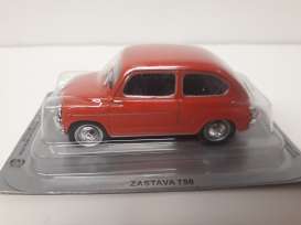 Zastava  - 750 red - 1:43 - Magazine Models - PCzas750r - magPCzas750r | Toms Modelautos