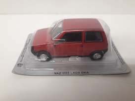 Vaz Lada - 111 Lada Oka red - 1:43 - Magazine Models - magPCvaz111 | Toms Modelautos