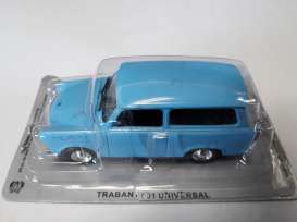 Trabant  - 601 Kombi light blue - 1:43 - Magazine Models - pc601universalB - magpc601universalB | Toms Modelautos