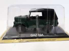 GAZ  - green - 1:43 - Magazine Models - lcGaz69A - maglcGaz69A | Toms Modelautos