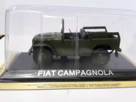 Fiat  - Campognola 4x4 green - 1:43 - Magazine Models - FiatCampagnola - maglcFiCampagnola | Toms Modelautos