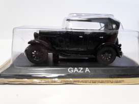 GAZ  - black - 1:43 - Magazine Models - lcGazA - maglcGazA | Toms Modelautos