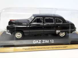 GAZ  - black - 1:43 - Magazine Models - lcGazZim12 - maglcGazZim12 | Toms Modelautos