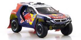 Peugeot  - 2015 red/white/blue - 1:43 - Spark - s4456 - spas4456 | Toms Modelautos