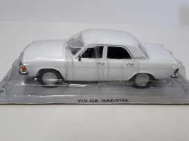 Volga GAZ - 1982 white - 1:43 - Magazine Models - pcgaz3102 - magpcgaz3102 | Toms Modelautos