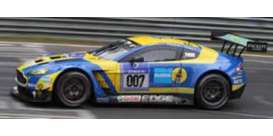 Aston Martin  - 2015 yellow/blue - 1:43 - Spark - sg184 - spasg184 | Toms Modelautos