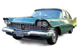 Plymouth  - 1959 green with white roof - 1:43 - Ixo Premium X - PRD263 - ixPRD263 | Toms Modelautos