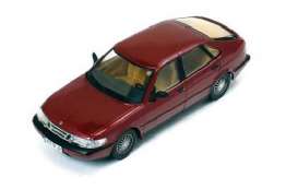 Saab  - 1994 bordeaux - 1:43 - Ixo Premium X - PRD452 - ixPRD452 | Toms Modelautos