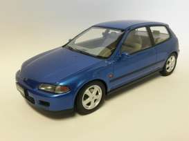 Honda  - 1992 metallic blue - 1:18 - Triple9 Resin series - T9R1800101 | Toms Modelautos