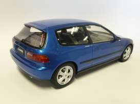 Honda  - 1992 metallic blue - 1:18 - Triple9 Resin series - T9R1800101 | Toms Modelautos