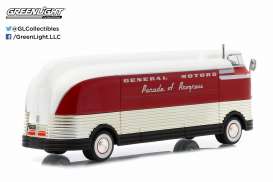 GM  - Futurliner 1940 red/white/silver - 1:64 - GreenLight - 29832 - gl29832 | Toms Modelautos