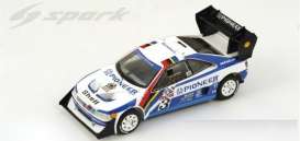 Peugeot  - 1988 white/blue - 1:43 - Spark - PP006 - spaPP006 | Toms Modelautos