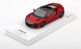 Acura Honda - NSX 2015 metallic red - 1:43 - TrueScale - M154362 - TSM154362 | Toms Modelautos