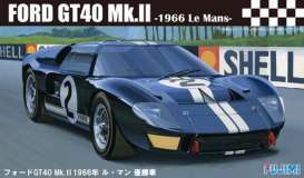 Ford  - GT40 MK-II winner 1966  - 1:24 - Fujimi - 126036 - fuji126036 | Toms Modelautos