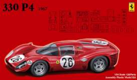 Ferrari  - 330 P4 #26 1967  - 1:24 - Fujimi - 125756 - fuji125756 | Toms Modelautos