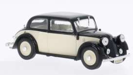 Mercedes Benz  - 1934 black/creme - 1:43 - Whitebox - 078 - WB078 | Toms Modelautos