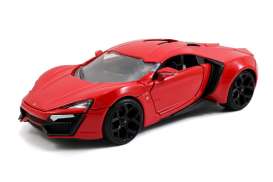Lykan  - Hypersport F&F 2014 red - 1:24 - Jada Toys - 97377 - jada97377 | Toms Modelautos
