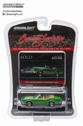 Oldsmobile - 1970 jade green - 1:64 - GreenLight - 27830E - gl27830E | Tom's Modelauto's Oldsmobile - 1970 jade green - 1:64 - GreenLight - 27830E - gl27830E | Tom's Modelauto's