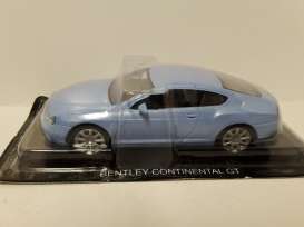 Bentley  - Continental GT light blue metallic - 1:43 - Magazine Models - SCbentley - magSCbentley | Toms Modelautos