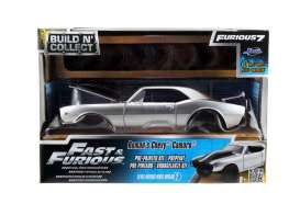 Chevrolet  - 1967 silver with black stripes - 1:24 - Jada Toys - 97362 - jada97362 | Toms Modelautos