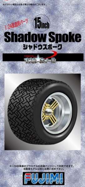 Wheels &amp; tires Rims & tires - 1:24 - Fujimi - 193038 - fuji193038 | Toms Modelautos