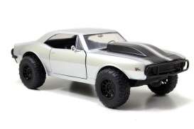 Chevrolet  - 1967 silver with black stripes - 1:24 - Jada Toys - 97166 - jada97166 | Toms Modelautos