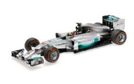 Mercedes Benz Petronas - 2014 silver - 1:18 - Minichamps - 110140144 - mc110140144 | Toms Modelautos