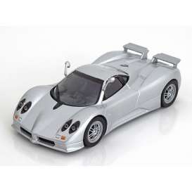 Pagani  - 2012 silver - 1:43 - Magazine Models - SCpaZonda - MagSCpaZonda | Toms Modelautos