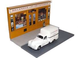 Peugeot  - cream - 1:43 - Magazine Models - DIOboulan - magDIOboulan | Toms Modelautos