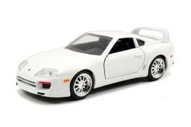 Toyota  - Supra F&F 1995 white - 1:32 - Jada Toys - 97346 - jada97346 | Toms Modelautos