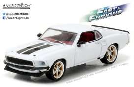 Ford  - Mustang custom *Anvil Halo* 1969  - 1:43 - GreenLight - 86236 - gl86236 | Toms Modelautos