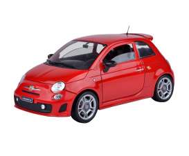 Fiat - 500 Abarth red - 1:18 - Motor Max - 79168r - mmax79168r | Toms Modelautos Fiat - 500 Abarth red - 1:18 - Motor Max - 79168r - mmax79168r | Toms Modelautos