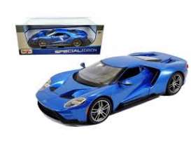 Ford  - GT 2017 blue metallic - 1:18 - Maisto - 31384b - mai31384b | Toms Modelautos