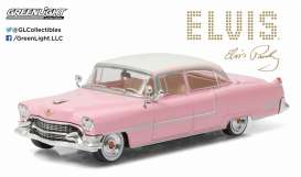 Cadillac  - 1955 pink/white - 1:43 - GreenLight - 86491 - gl86491 | Toms Modelautos