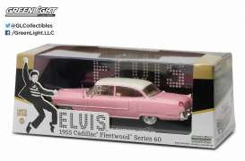 Cadillac  - 1955 pink/white - 1:43 - GreenLight - 86491 - gl86491 | Toms Modelautos