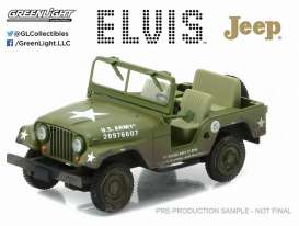 Willys  - army green - 1:43 - GreenLight - 86311 - gl86311 | Toms Modelautos