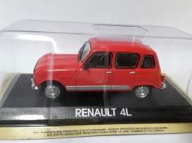 Renault  - red - 1:43 - Magazine Models - lcRE4L - maglcRE4L | Toms Modelautos