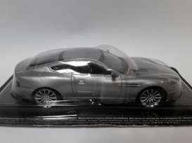 Aston Martin  - silver - 1:43 - Magazine Models - SCamV12 - magSCamV12 | Toms Modelautos