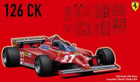 Ferrari  - 126CK 1981  - 1:20 - Fujimi - 091969 - fuji091969 | Toms Modelautos