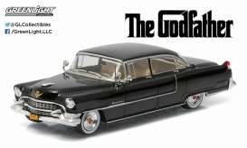 Cadillac  - Fleetwood series 60 Godfather 1955 black - 1:43 - GreenLight - 86492 - gl86492 | Toms Modelautos