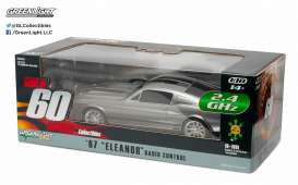 Shelby  - GT500 *Eleanor* 1967 grey/black - 1:18 - GreenLight - 91001 - gl91001 | Toms Modelautos