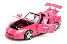 Honda  - S2000 F&F 1995 pink - 1:24 - Jada Toys - 97604 - jada97604 | Toms Modelautos