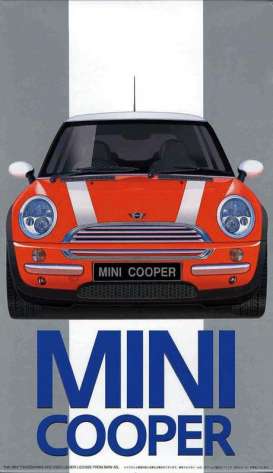 Mini  - Cooper  - 1:24 - Fujimi - 121970 - fuji121970 | Toms Modelautos