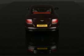 Bentley  - 2016 burgundy - 1:18 - Paragon - 98221R - para98221R | Toms Modelautos