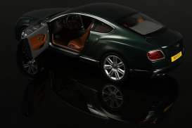 Bentley  - 2016 verdant (green) - 1:18 - Paragon - 98222L - para98222L | Toms Modelautos