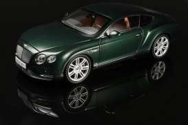 Bentley  - 2016 verdant (green) - 1:18 - Paragon - 98222R - para98222R | Toms Modelautos