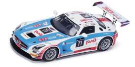 Mercedes Benz  - 2015 white/blue - 1:43 - Spark - sb117 - spasb117 | Toms Modelautos